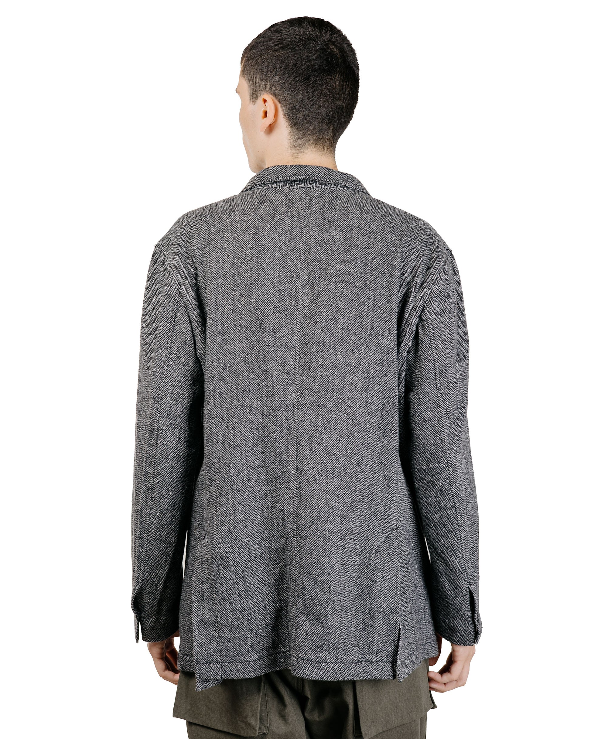lost & found Engineered Garments Engineered Garments Upland Jacket Grey Poly Wool Herringbone