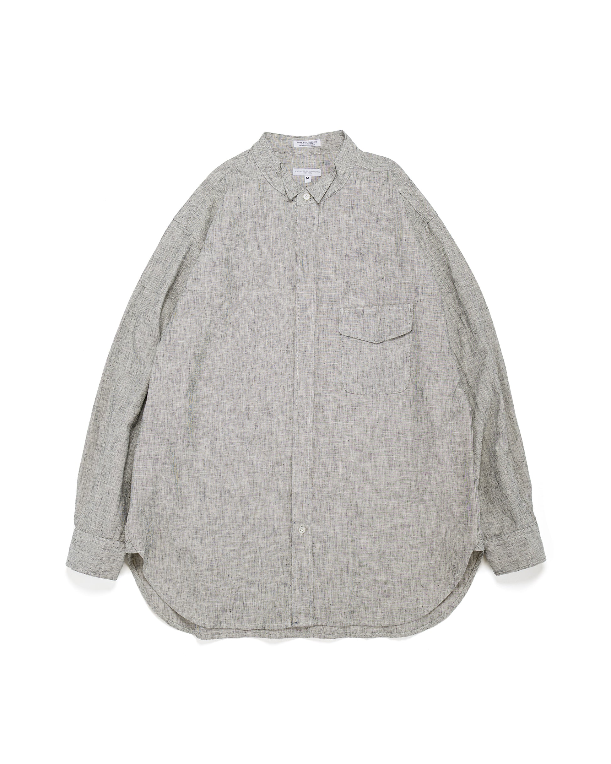 lost & found Engineered Garments Engineered Garments Wing Collar Shirt H.Grey CL Melange