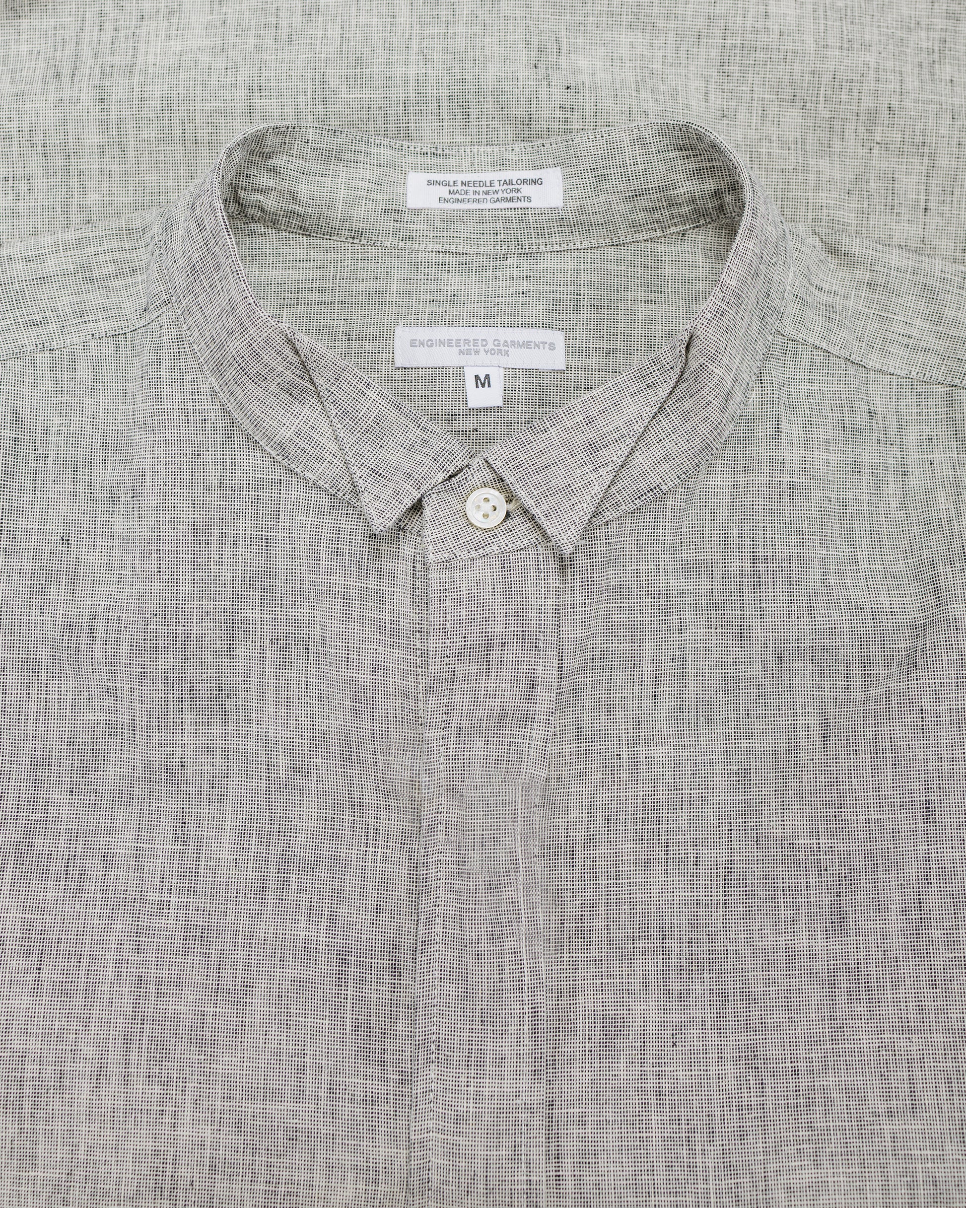 lost & found Engineered Garments Engineered Garments Wing Collar Shirt H.Grey CL Melange