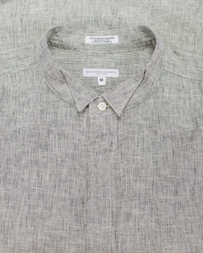 lost & found Engineered Garments Engineered Garments Wing Collar Shirt H.Grey CL Melange