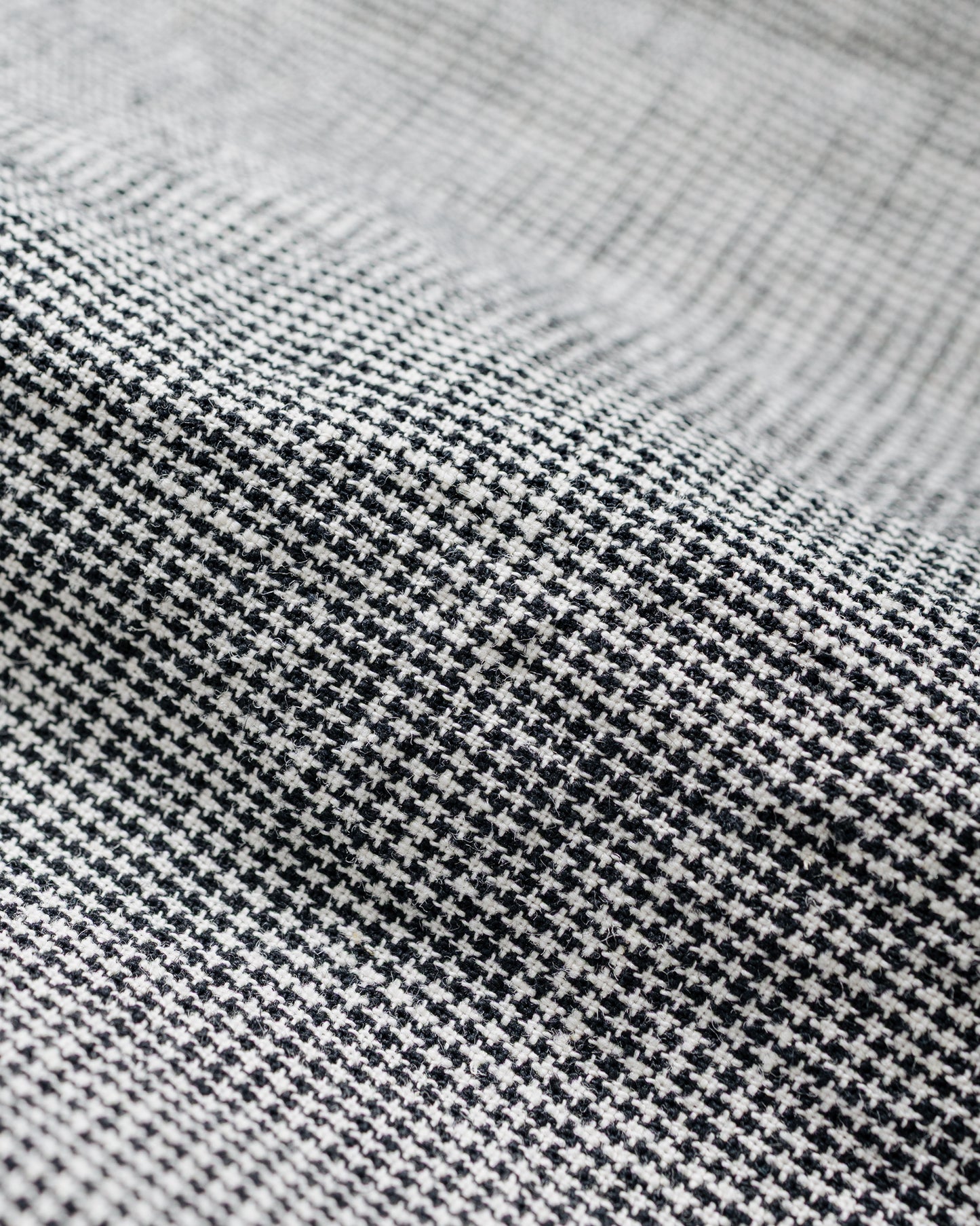 lost & found Engineered Garments Engineered Garments Work Shirt Black/Grey CL Houndstooth