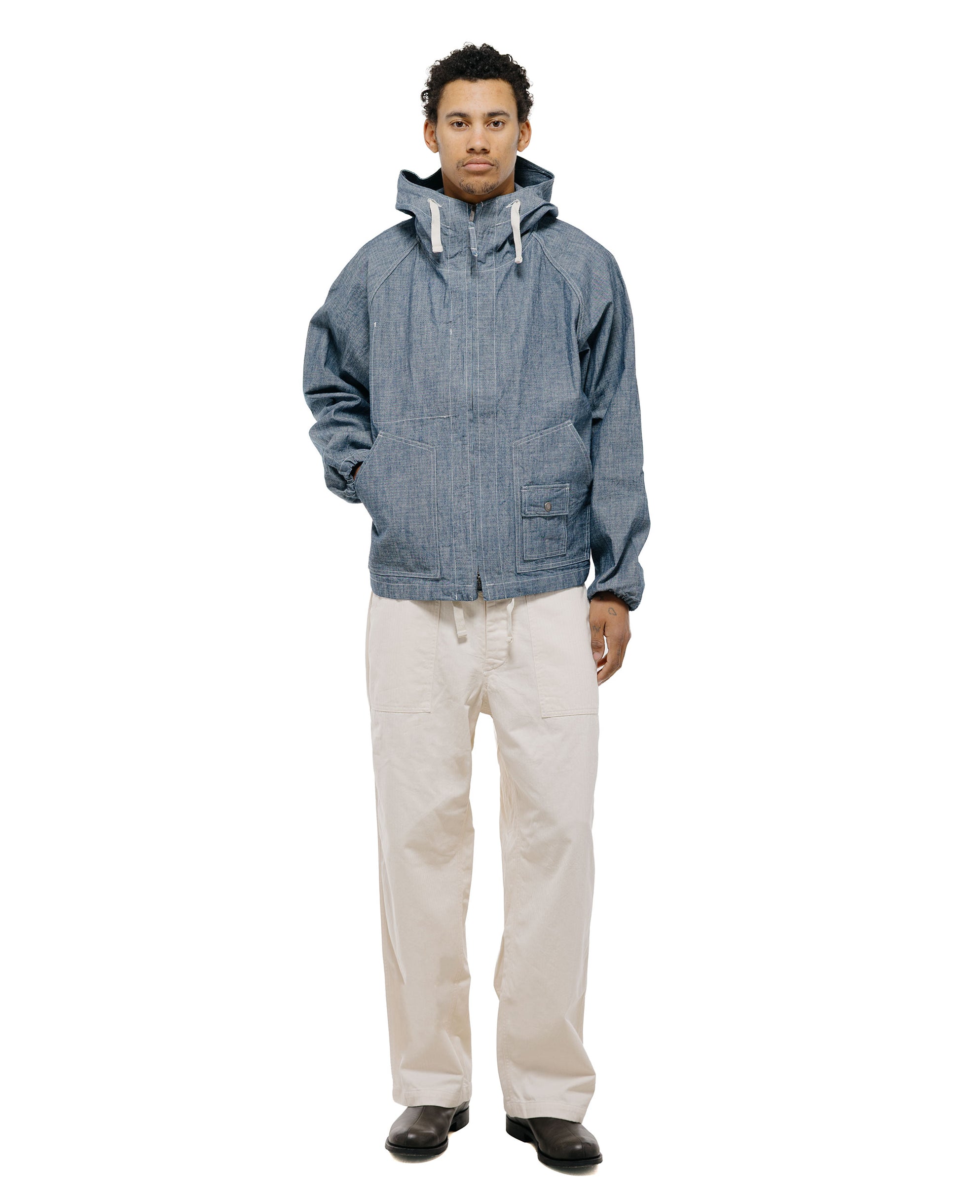 Engineered Garments Workaday Painter Pant Natural 7oz Cotton HB Twill
