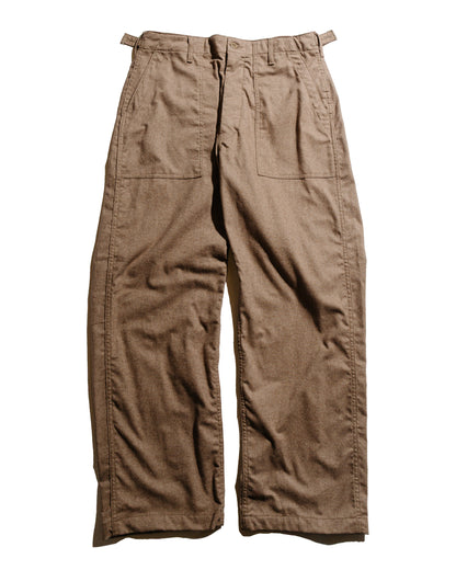lost & found Engineered Garments Workaday Engineered Garments Workaday Fatigue Pant Brown CP Homespun