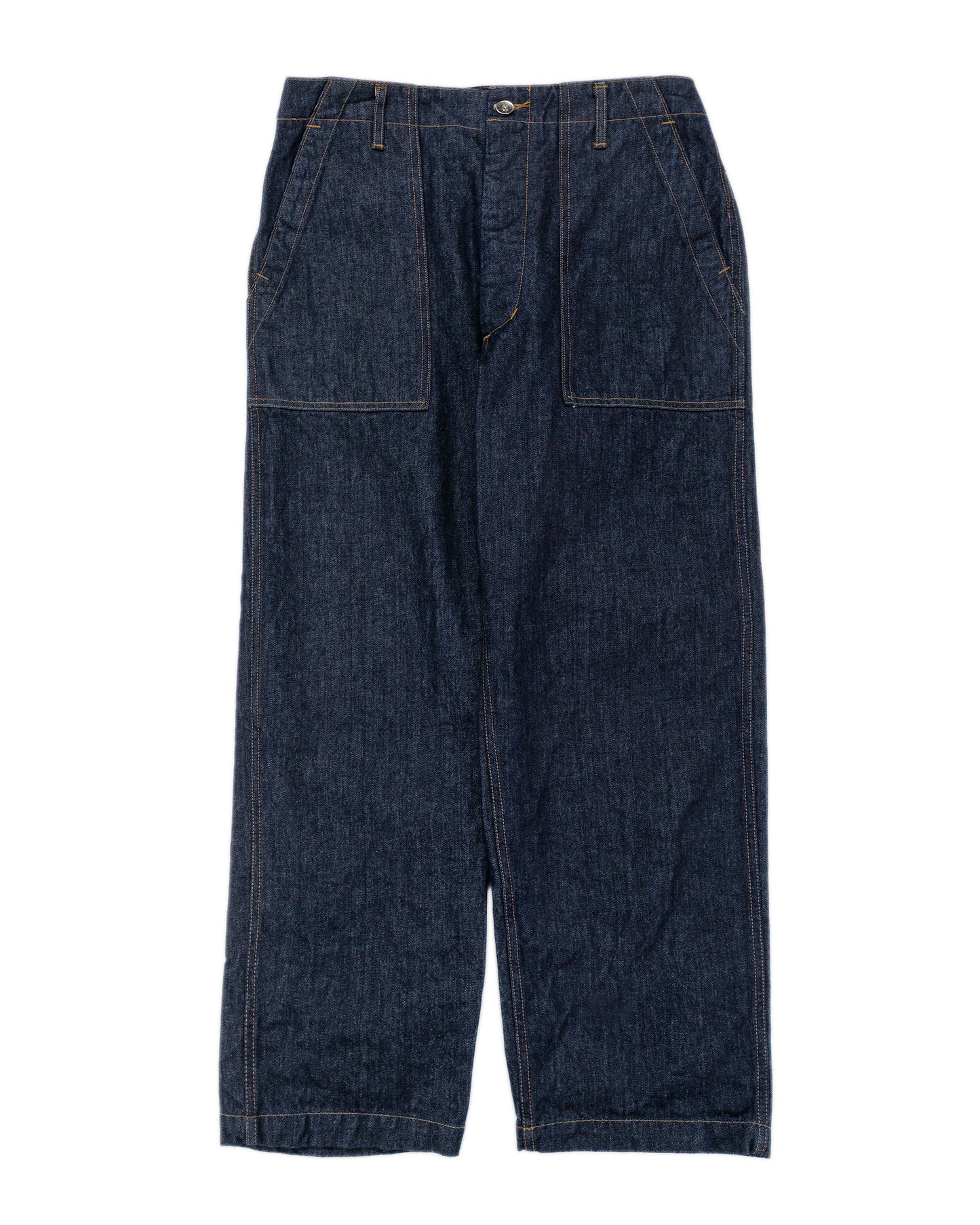 lost & found Engineered Garments Workaday Engineered Garments Workaday Fatigue Pant Indigo 12oz Cone Denim