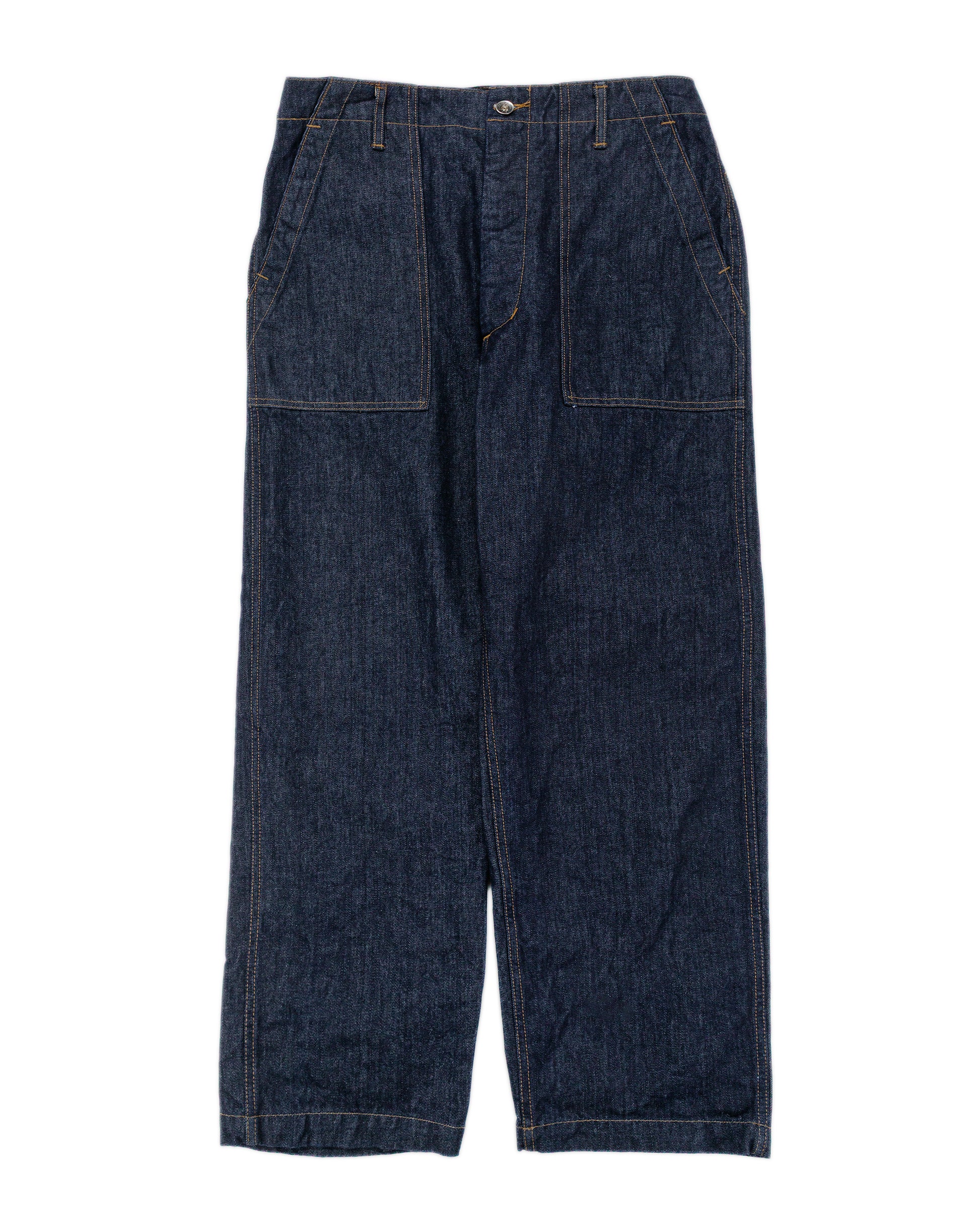 lost & found Engineered Garments Workaday Engineered Garments Workaday Fatigue Pant Indigo 12oz Cone Denim