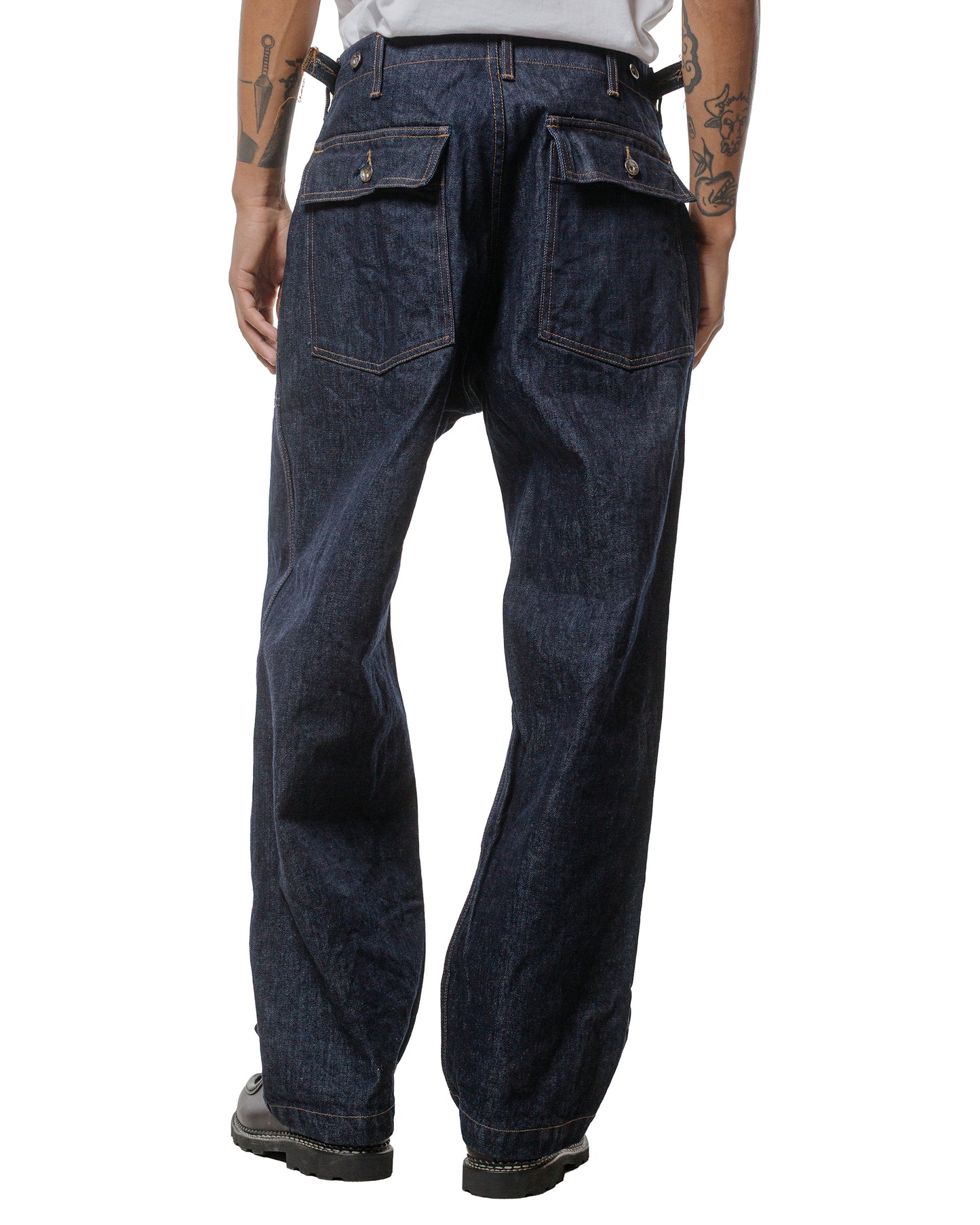 lost & found Engineered Garments Workaday Engineered Garments Workaday Fatigue Pant Indigo 12oz Cone Denim