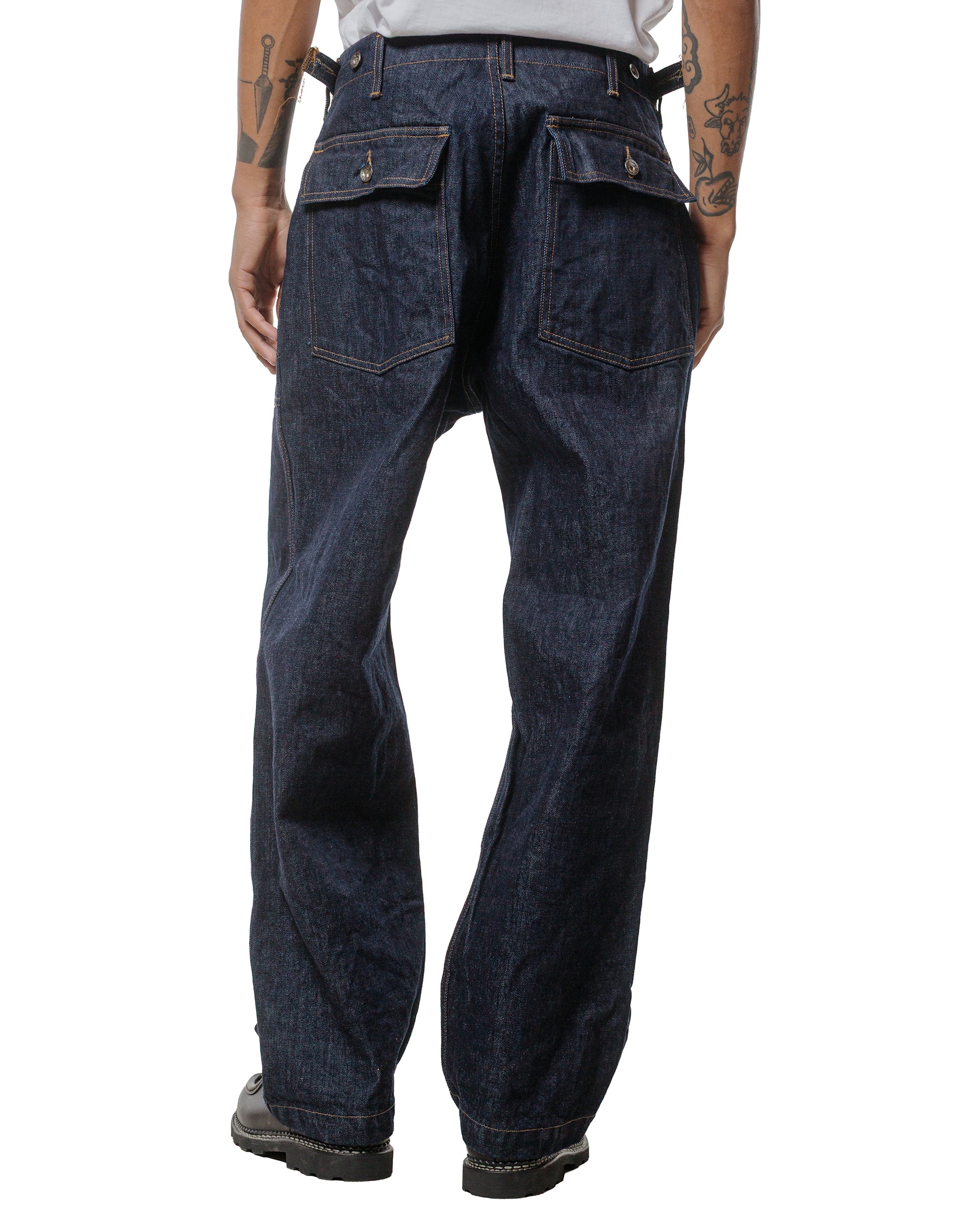 lost & found Engineered Garments Workaday Engineered Garments Workaday Fatigue Pant Indigo 12oz Cone Denim