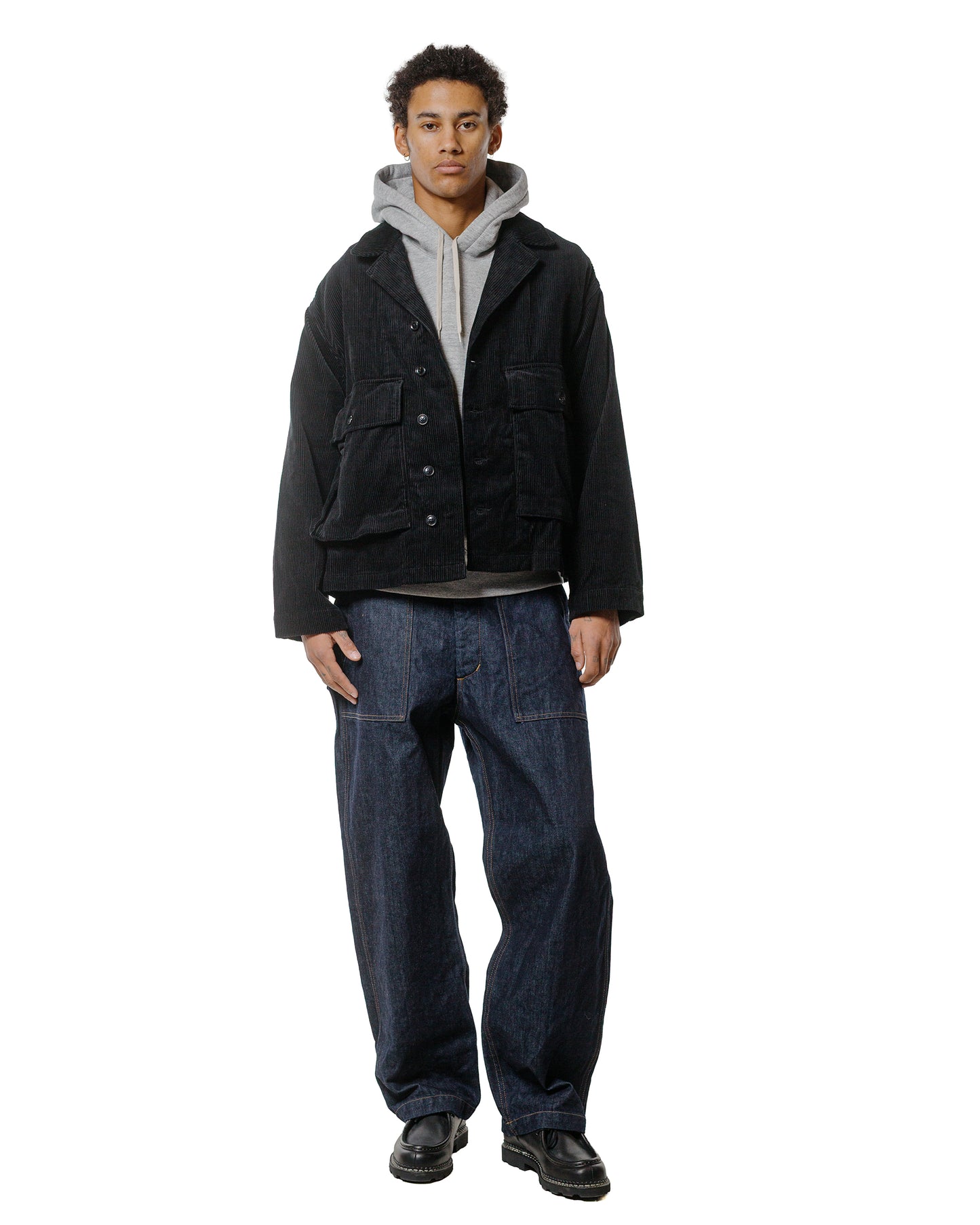 lost & found Engineered Garments Workaday Engineered Garments Workaday Fatigue Pant Indigo 12oz Cone Denim