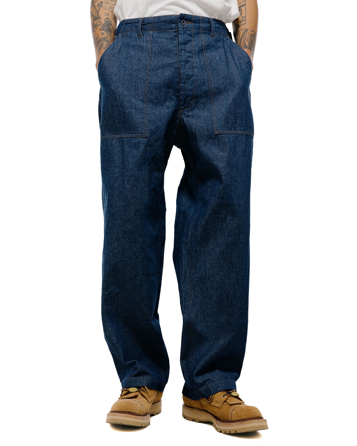 Engineered Garments Workaday Fatigue Pant Indigo Industrial 8oz Denim