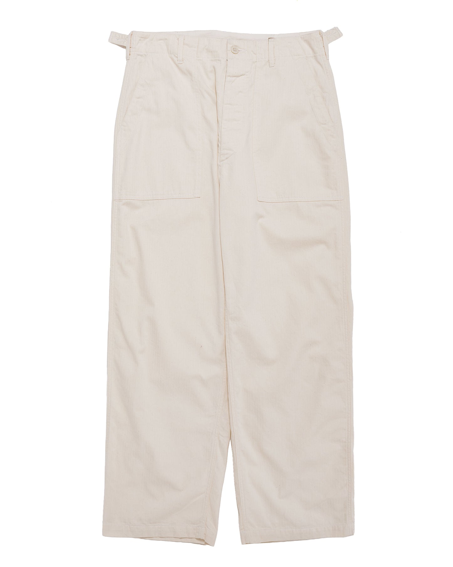 Engineered Garments Workaday Fatigue Pant Natural 7oz Cotton HB Twill