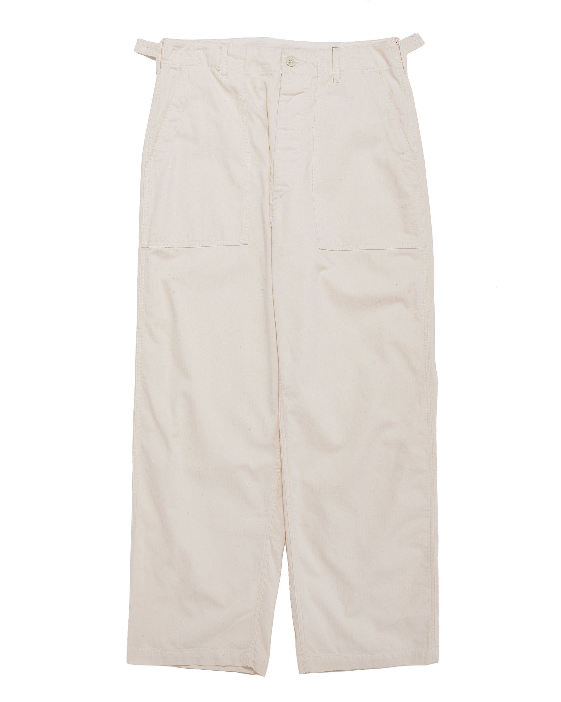 Engineered Garments Workaday Fatigue Pant Natural 7oz Cotton HB Twill