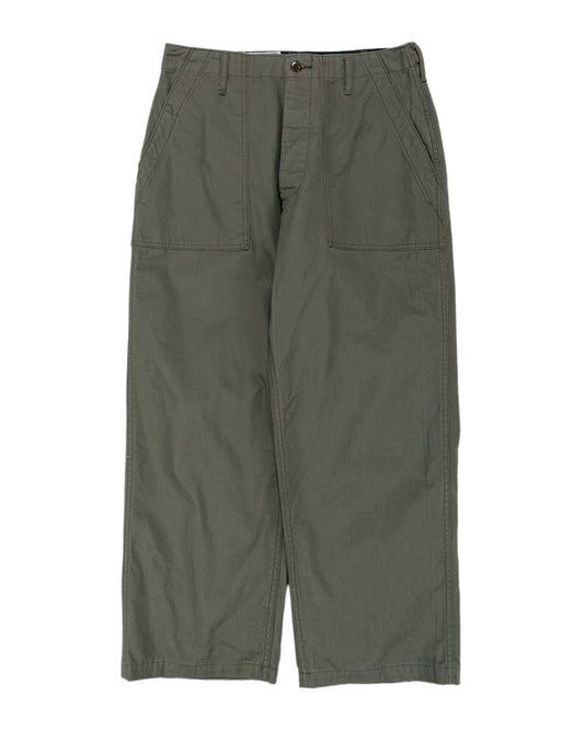 lost & found Engineered Garments Workaday Engineered Garments Workaday Fatigue Pant Olive Heavyweight Cotton Ripstop