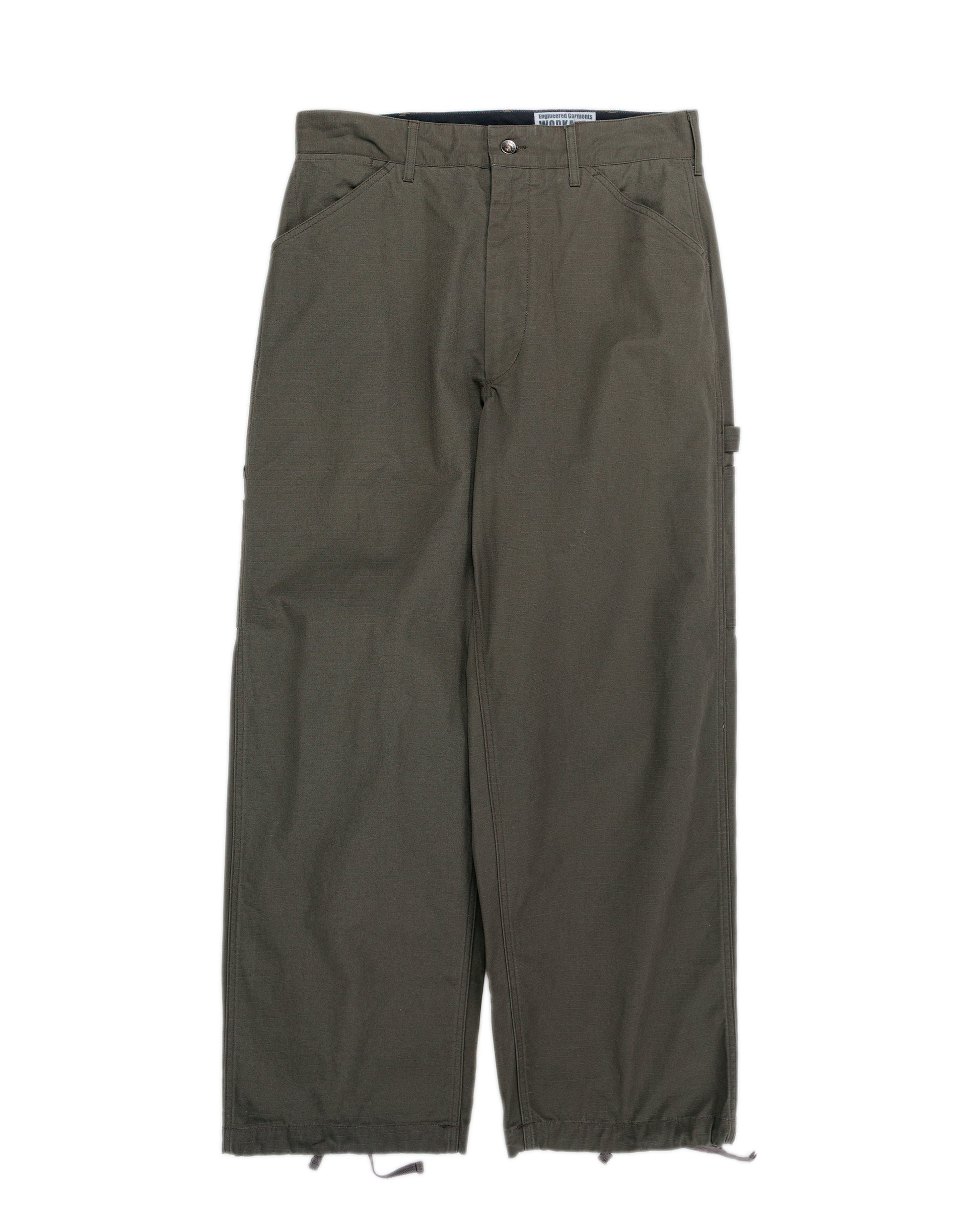 lost & found Engineered Garments Workaday Engineered Garments Workaday Painter Pant Olive Heavyweight Cotton Ripstop