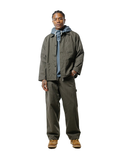 lost & found Engineered Garments Workaday Engineered Garments Workaday Painter Pant Olive Heavyweight Cotton Ripstop