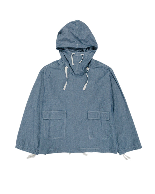 lost & found Engineered Garments Workaday Engineered Garments Workaday Salvage Smock Indigo 4.5oz Cotton Chambray