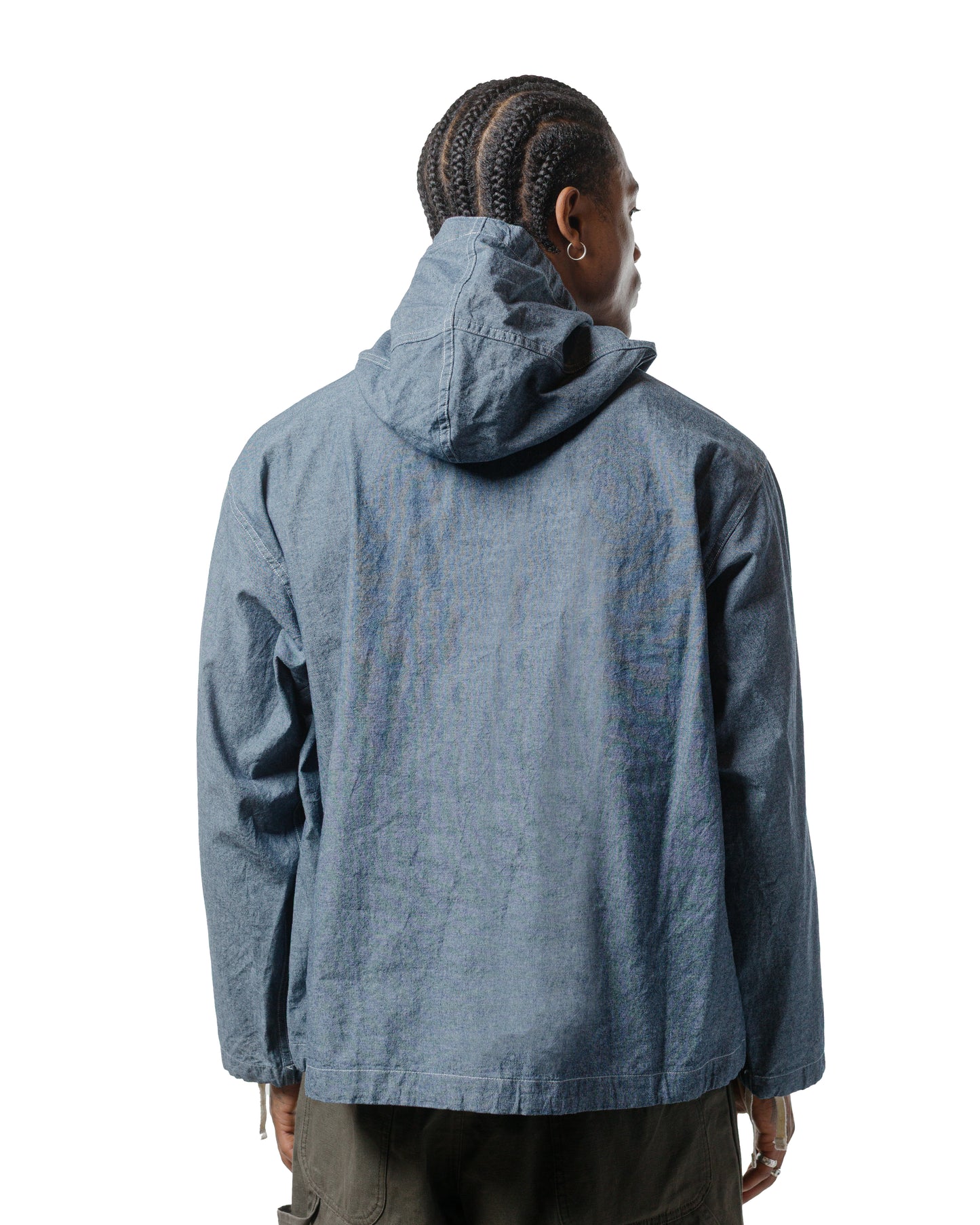 lost & found Engineered Garments Workaday Engineered Garments Workaday Salvage Smock Indigo 4.5oz Cotton Chambray
