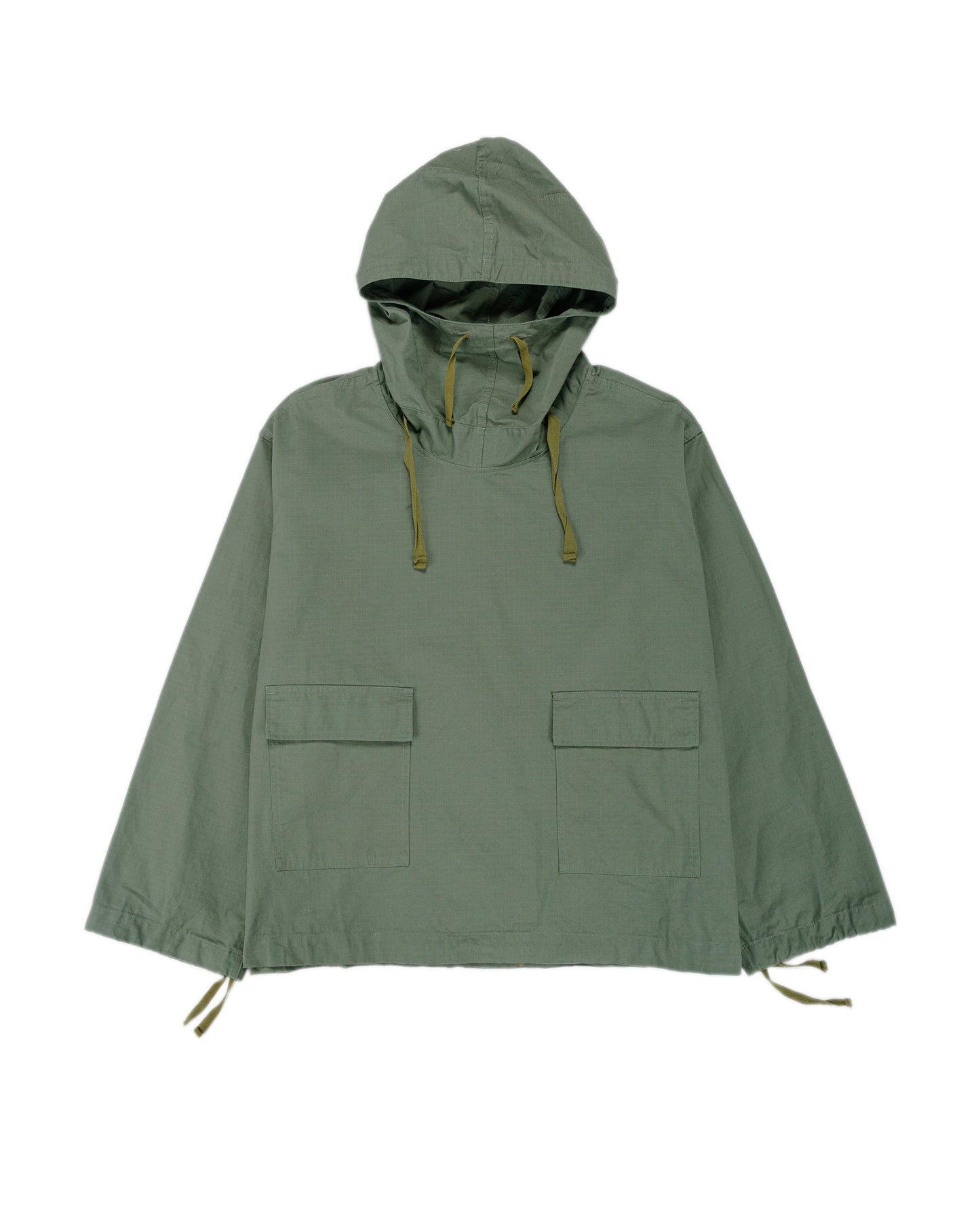 lost & found Engineered Garments Workaday Engineered Garments Workaday Salvage Smock Olive Cotton Ripstop