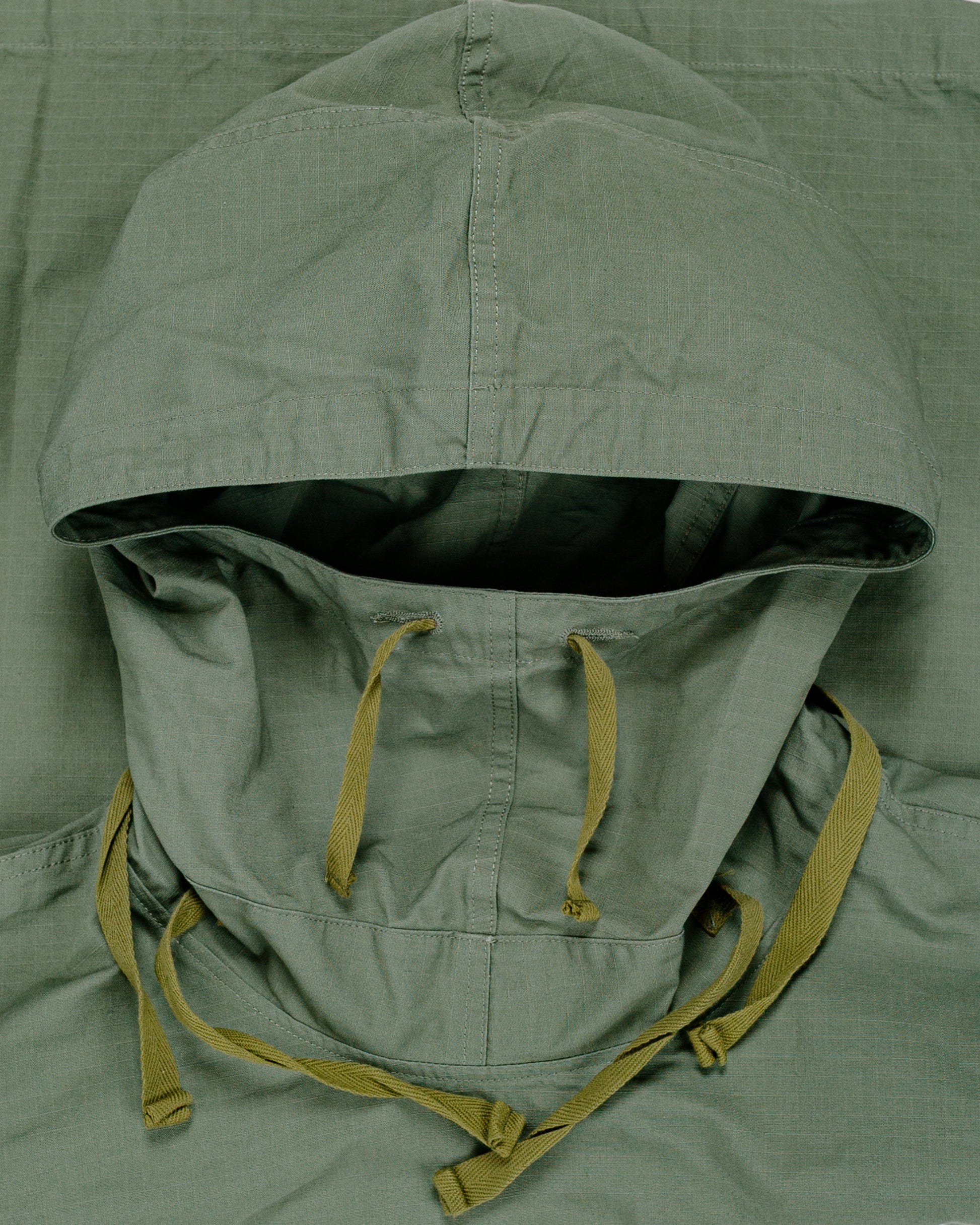 lost & found Engineered Garments Workaday Engineered Garments Workaday Salvage Smock Olive Cotton Ripstop