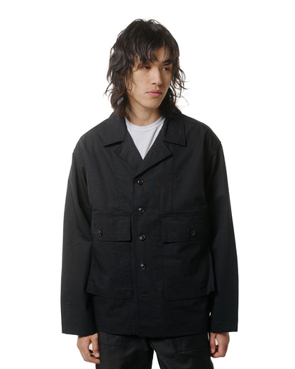 lost & found Engineered Garments Workaday Engineered Garments Workaday Sea Bees Jacket Black Cotton Ripstop