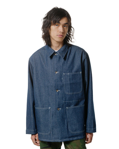 lost & found Engineered Garments Workaday Engineered Garments Workaday Utility Jacket Indigo Industrial 8oz Denim