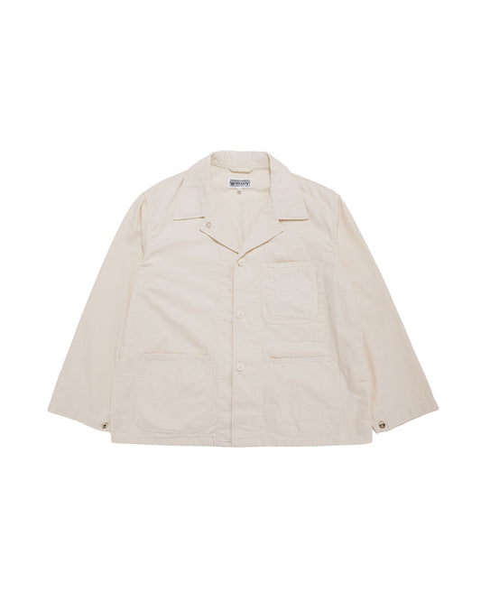 Engineered Garments Workaday Utility Jacket Natural 7oz Cotton HB Twill
