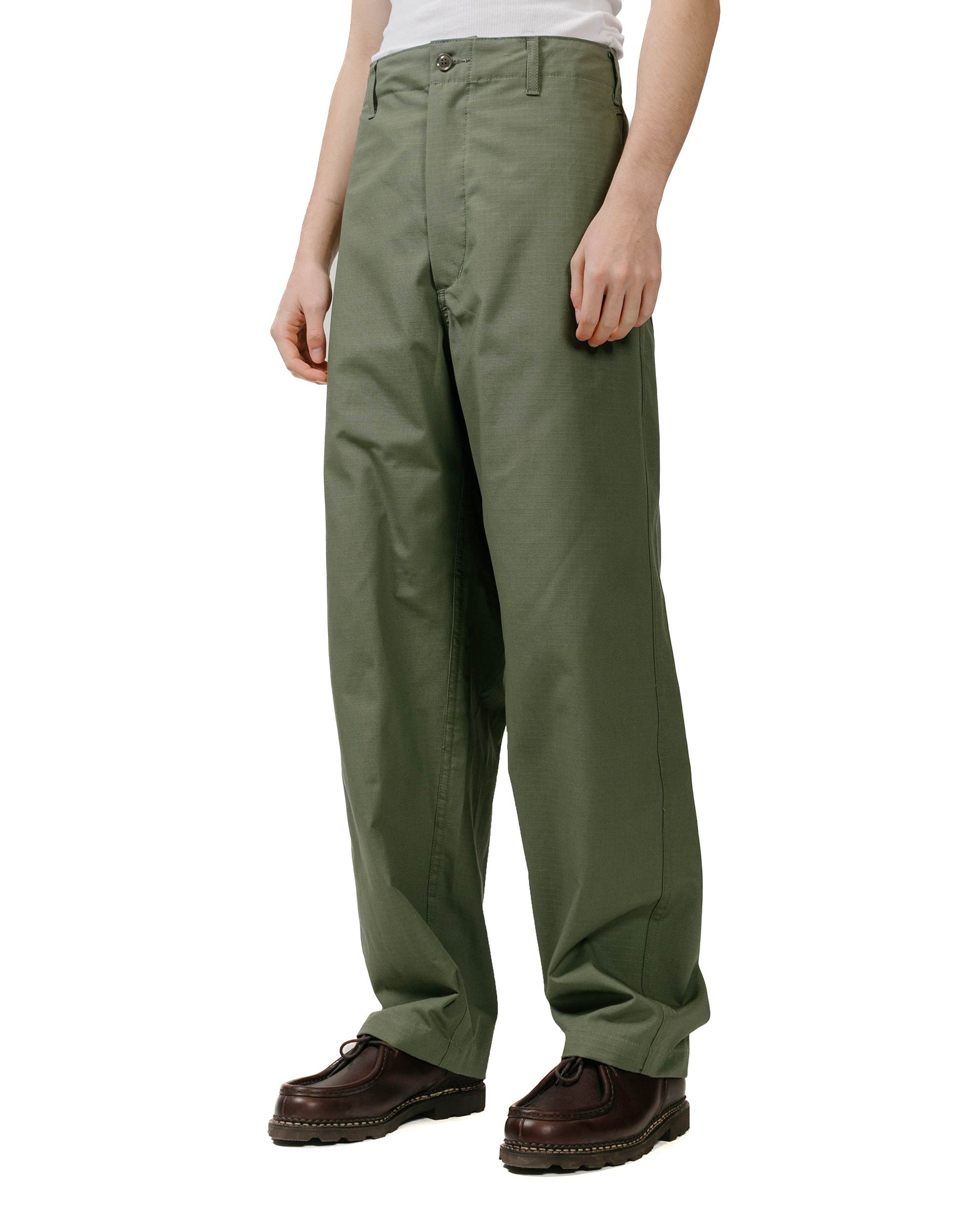 lost & found Engineered Garments Workaday Engineered Garments Workaday Utility Pant Olive Cotton Ripstop