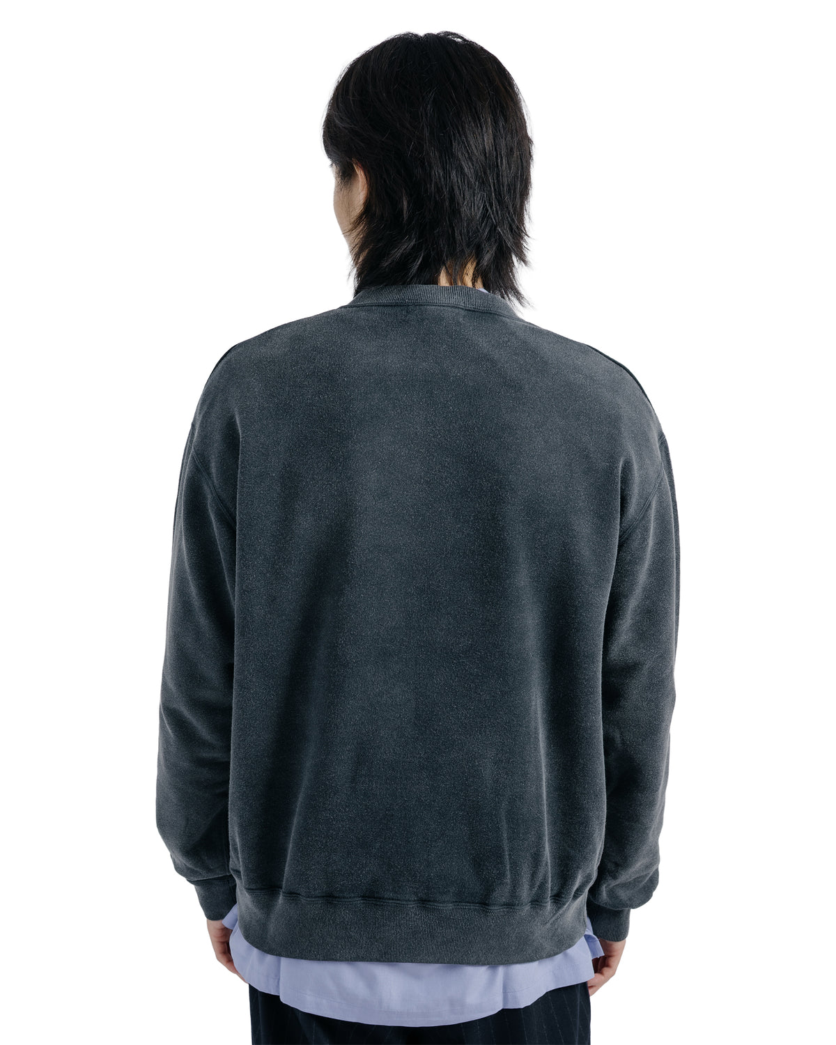 Ernie Palo Product Dyed Sweat Shirt Black
