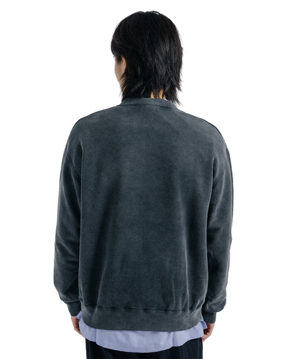 Ernie Palo Product Dyed Sweat Shirt Black