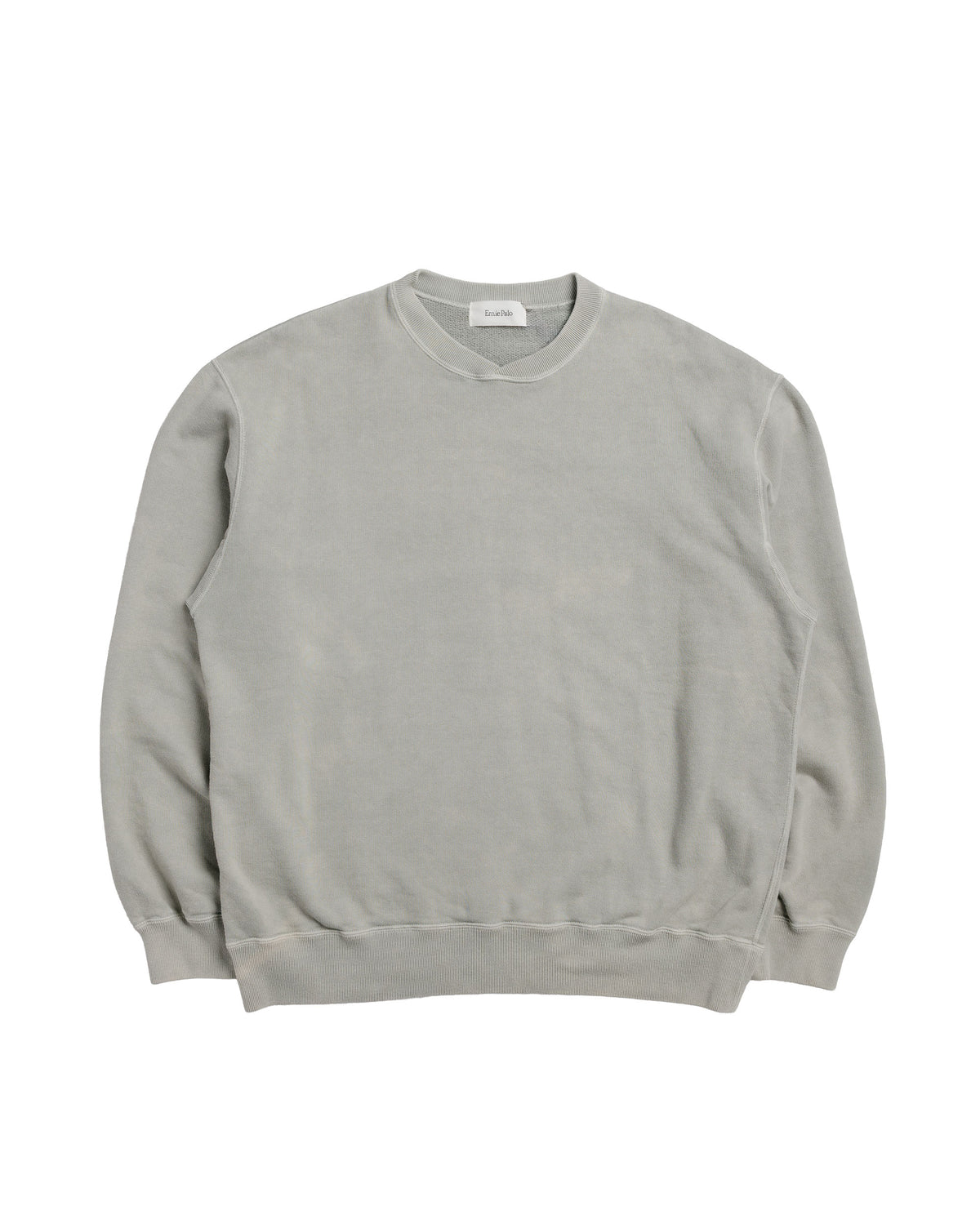 Ernie Palo Product Dyed Sweat Shirt Olive