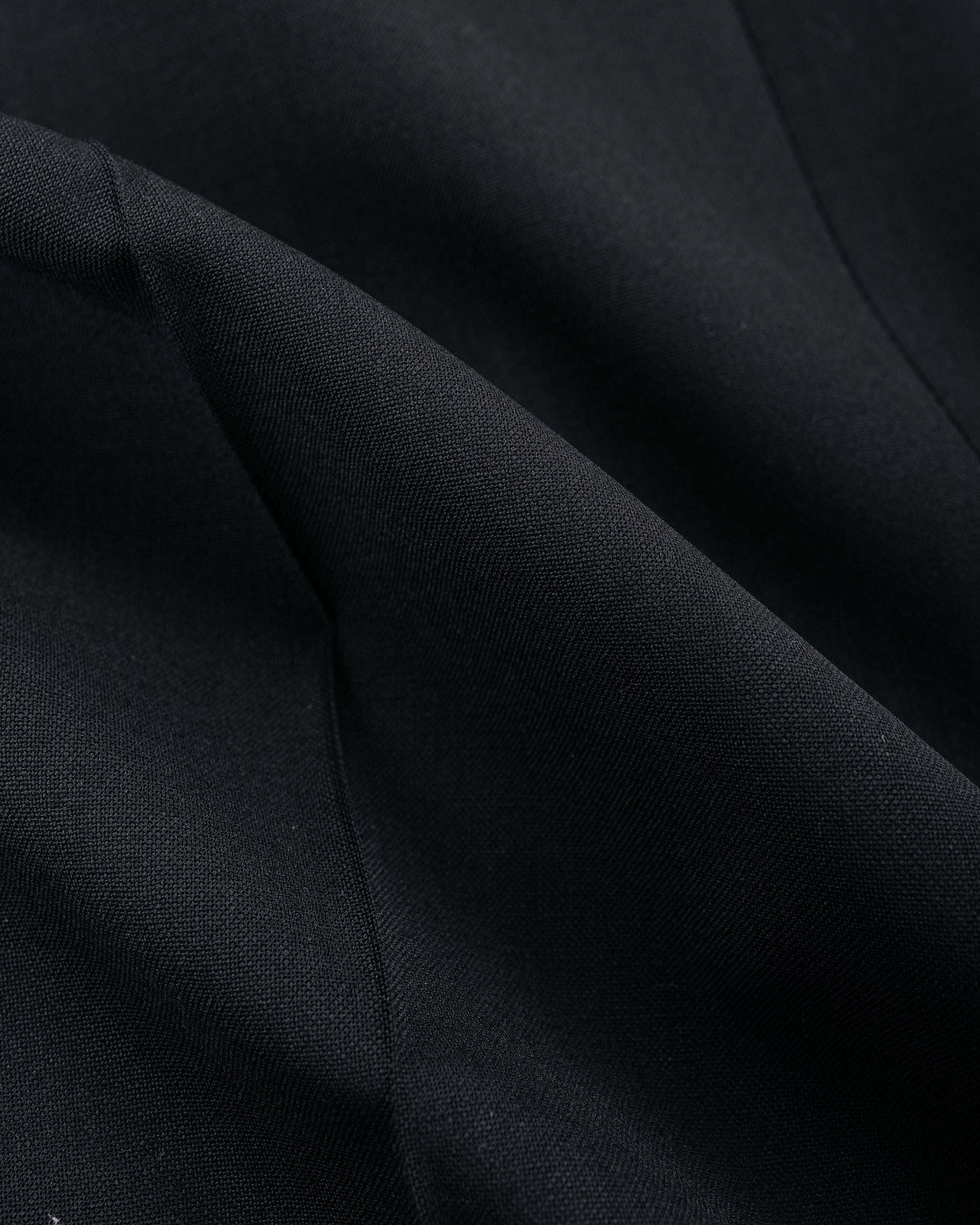 lost & found Sunflower Sunflower Wide Pleated Trouser Tropical Wool 999 Black