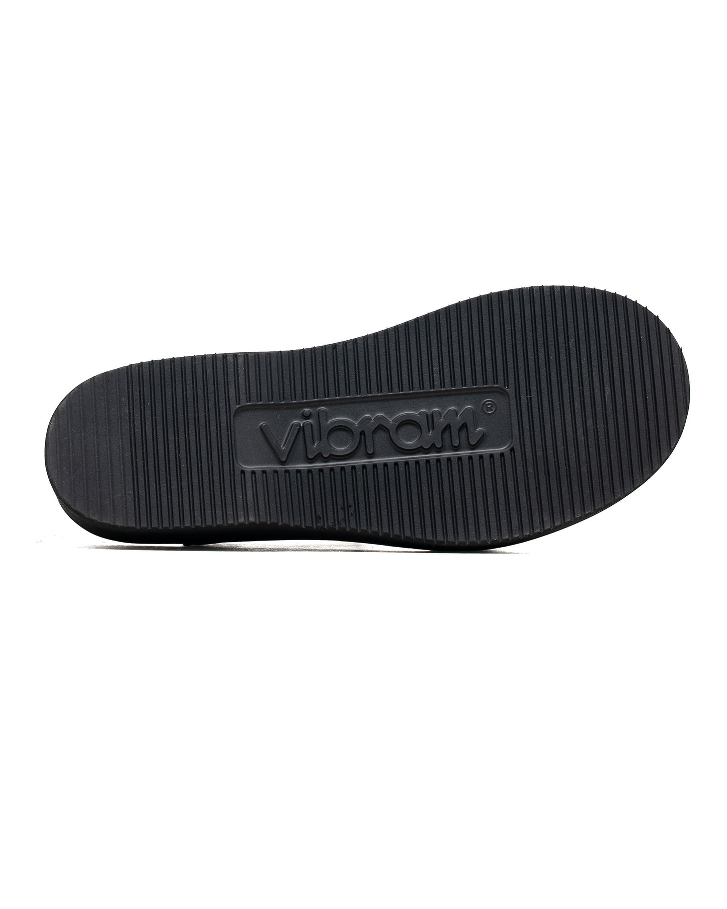 lost & found Footworks Footworks Leather Sandal Velcro Strap Black