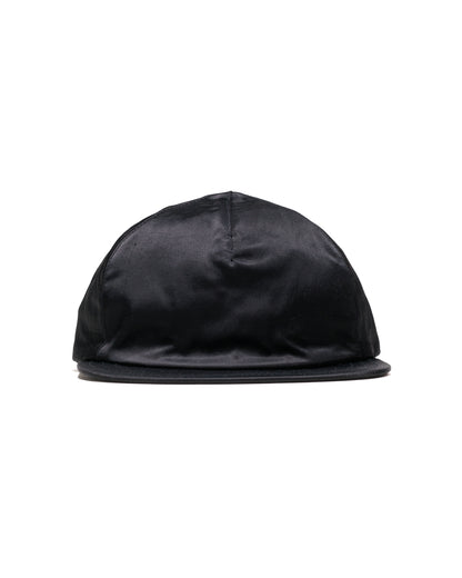 lost & found Found Feather Found Feather 2 Panel Trucker Cap Rayon Cotton Dyed Satin Black