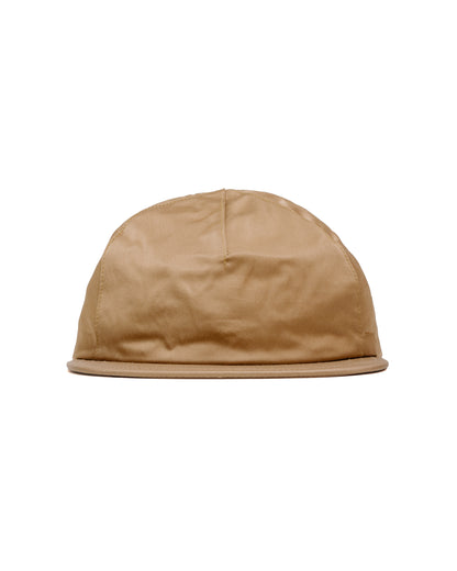 lost & found Found Feather Found Feather 2 Panel Trucker Cap Rayon Cotton Dyed Satin Brown