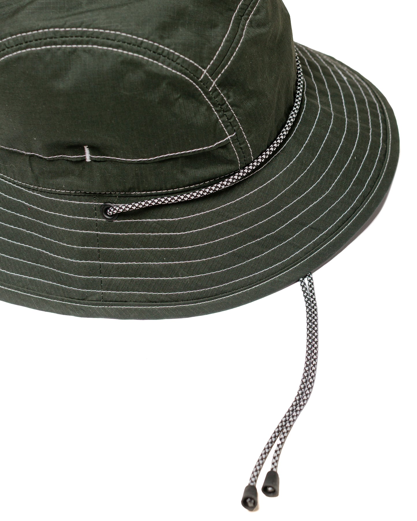 lost & found Found Feather Found Feather 5 Panel Explorer Hat Millerain Waxed Cotton Deep Green