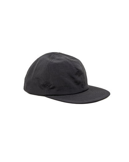 Found Feather 5 Panel Snap Back Nylon Dyed Tusser Black