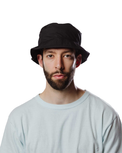 lost & found Found Feather Found Feather Boonie Crusher Hat Poly Dyed Taffeta Black