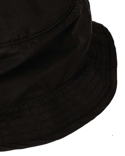 lost & found Found Feather Found Feather Boonie Crusher Hat Poly Dyed Taffeta Black