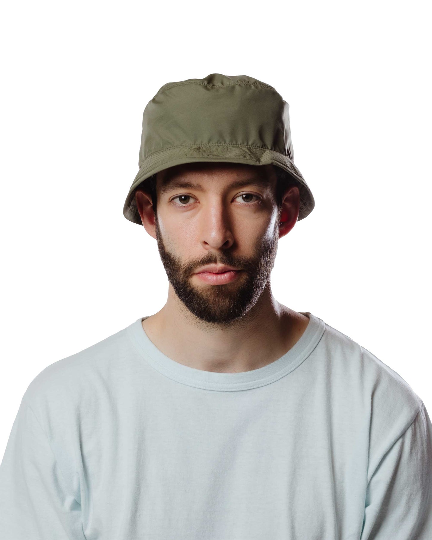lost & found Found Feather Found Feather Boonie Crusher Hat Poly Dyed Taffeta Olive