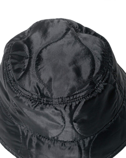 lost & found Found Feather Found Feather Bucket Hat Quilted Military Liner Black