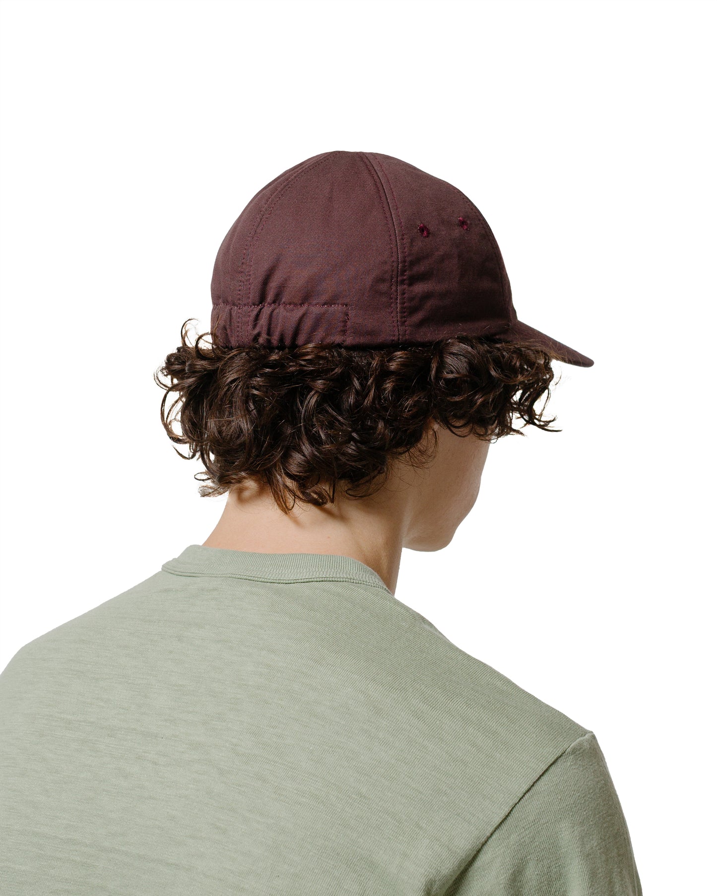 lost & found Found Feather Found Feather Classic 6 Panel Cap Cotton Linen Poly Dyed Weather Muted Purple