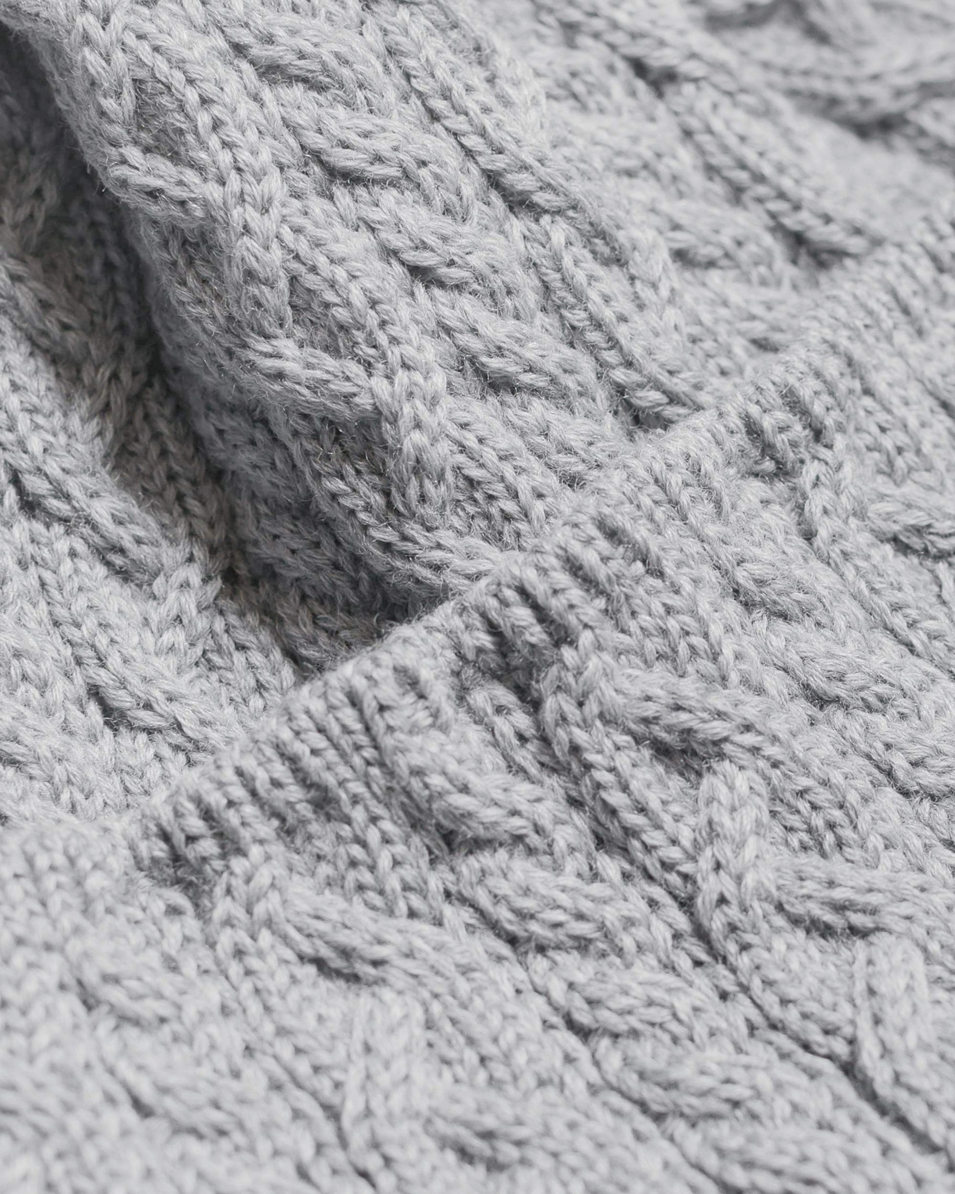 lost & found Found Feather Found Feather Elias Knit Flightcap Italian Merino Wool Light Grey