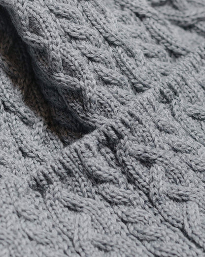 lost & found Found Feather Found Feather Lost & Found Elias Knit Flightcap Italian Merino Wool Blue