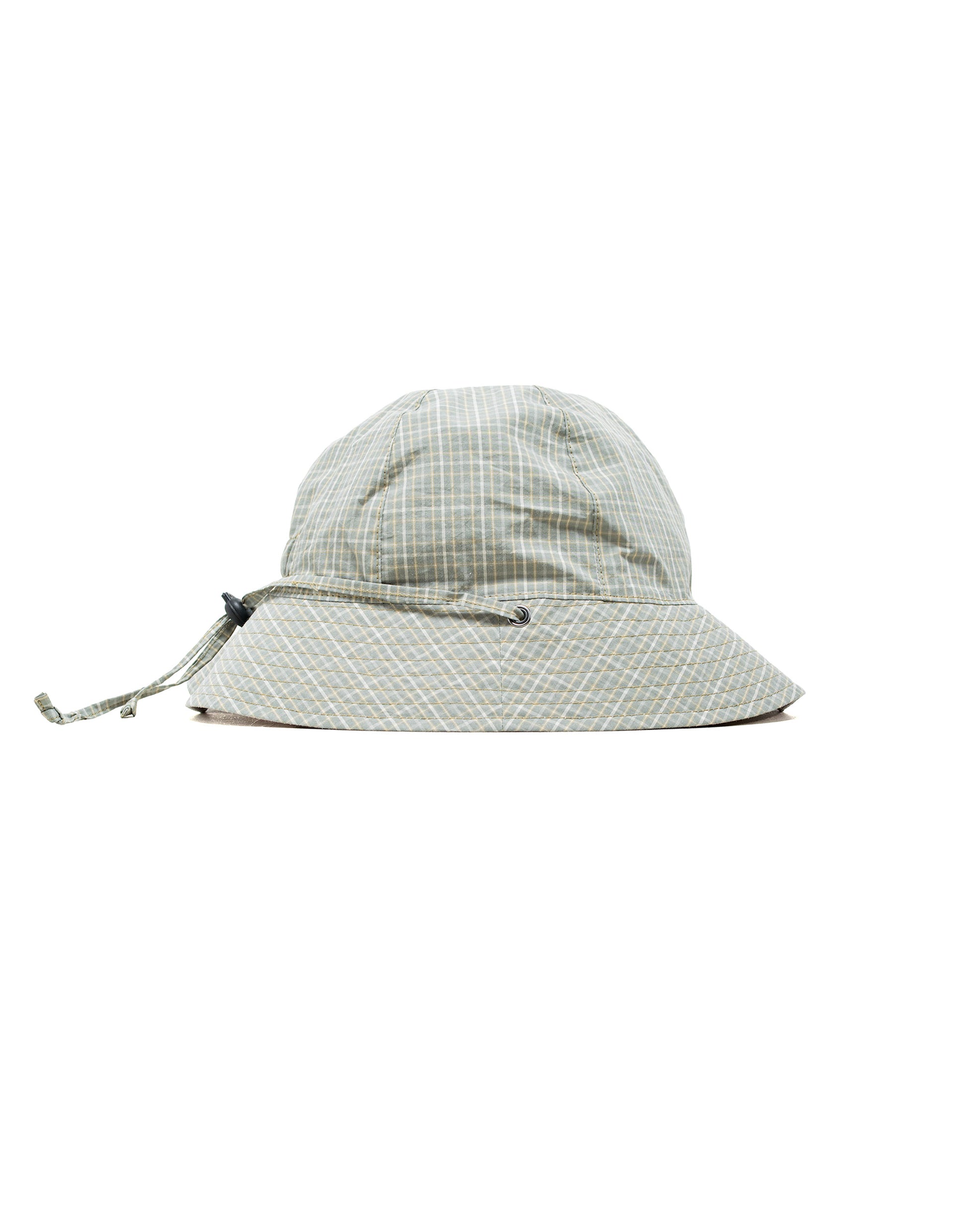 lost & found Found Feather Found Feather Military Sun Hat (Reversible) Green Check