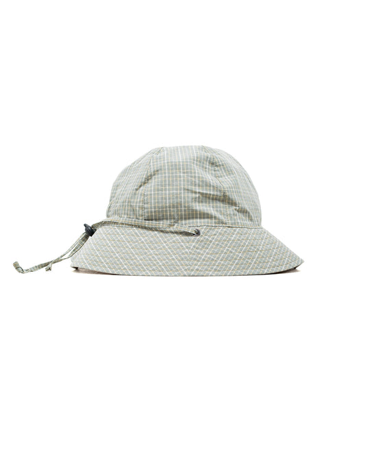 lost & found Found Feather Found Feather Military Sun Hat (Reversible) Green Check