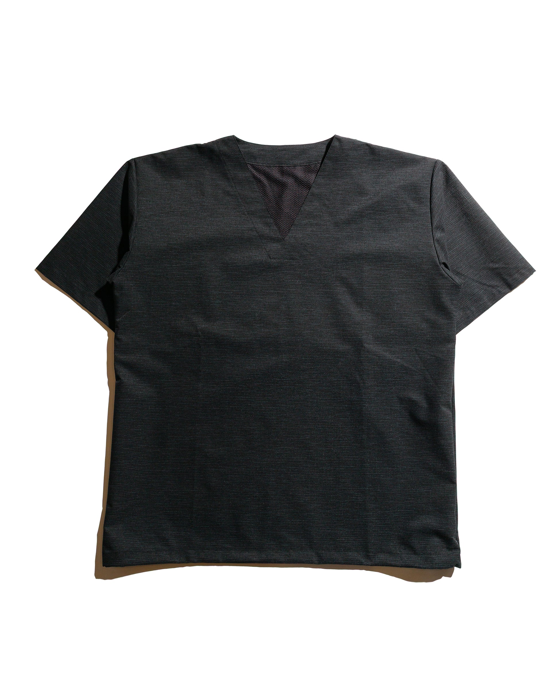 lost & found Found Feather Found Feather Tech Sleeping Shirt Dot AIR Slub Linen Black