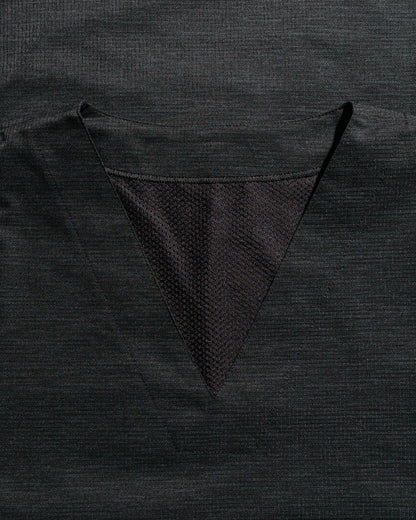 lost & found Found Feather Found Feather Tech Sleeping Shirt Dot AIR Slub Linen Black