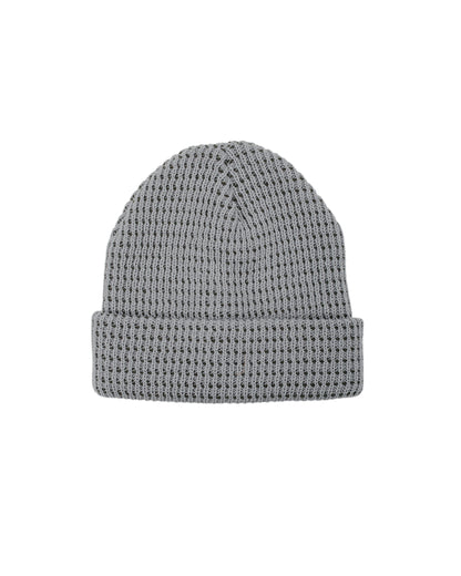 lost & found Found Feather Found Feather Waffle Beanie Acrylic Knit Grey Olive