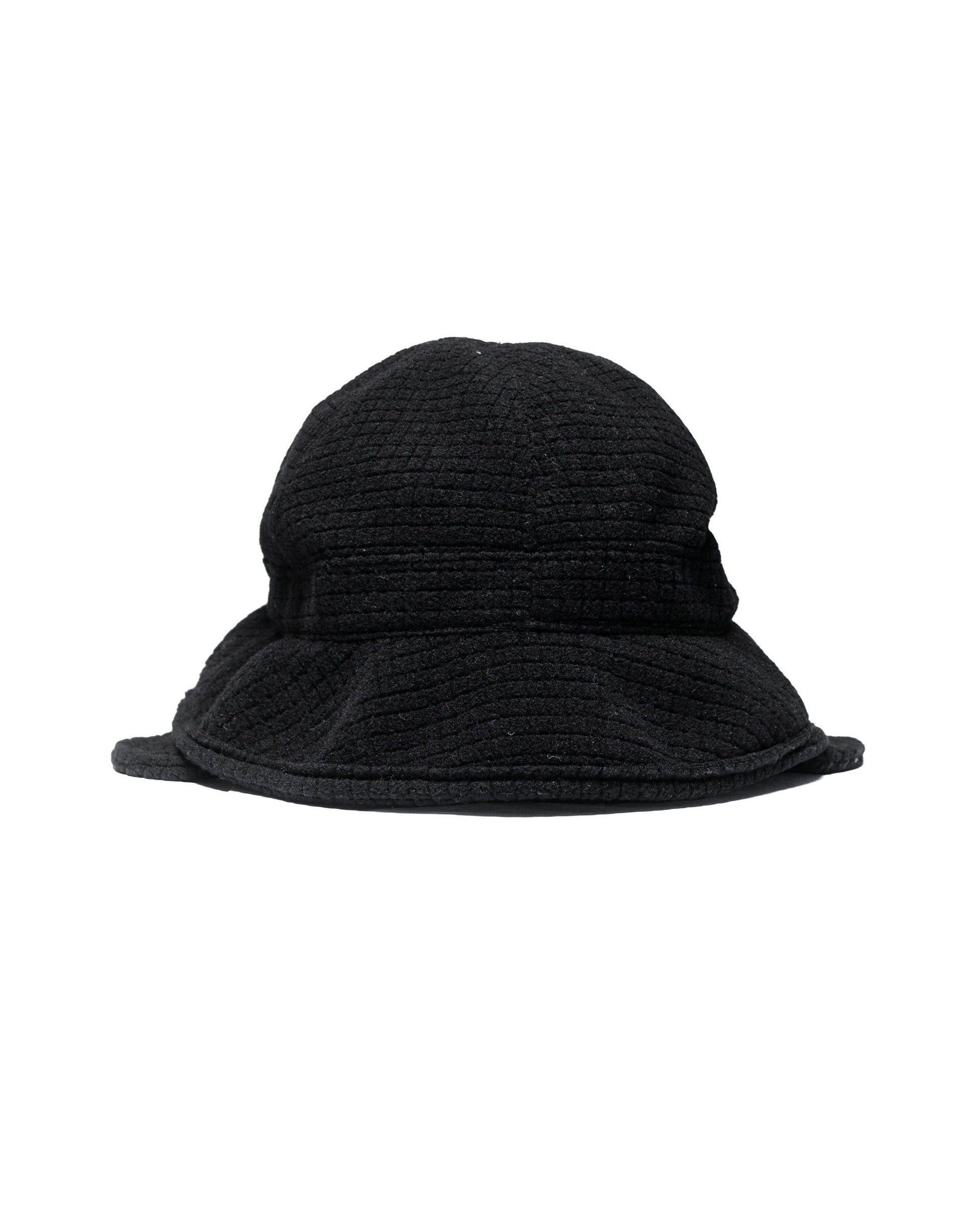 lost & found Found Feather Found Feather Winter Safari Hat Quilted Polar Fleece Black