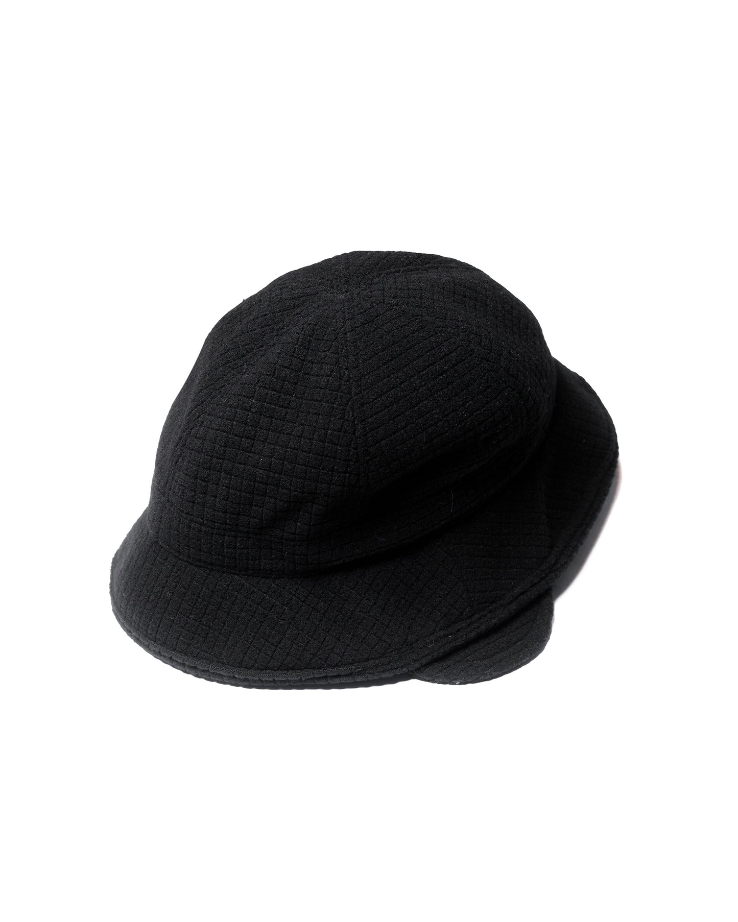 lost & found Found Feather Found Feather Winter Safari Hat Quilted Polar Fleece Black