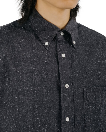 Gitman Vintage Bros. Black Japanese Silk Denim Shirt